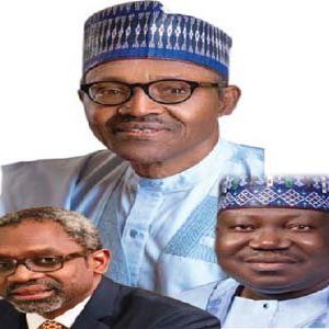 Buhari,Lawal and Gbajibiamila