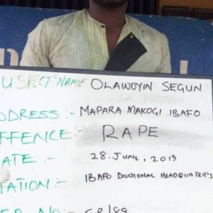 Raped in Ogun