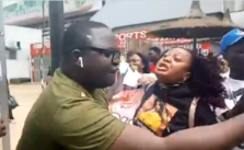 VIDEO: Tacha, Seyi’s fans clash in Lagos