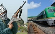 Gunmen attack train