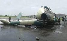 military plane crashes