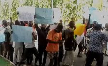 protesters in abuja