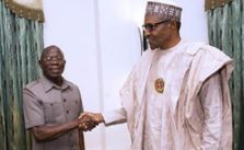 Oshiomhole meets Buhari