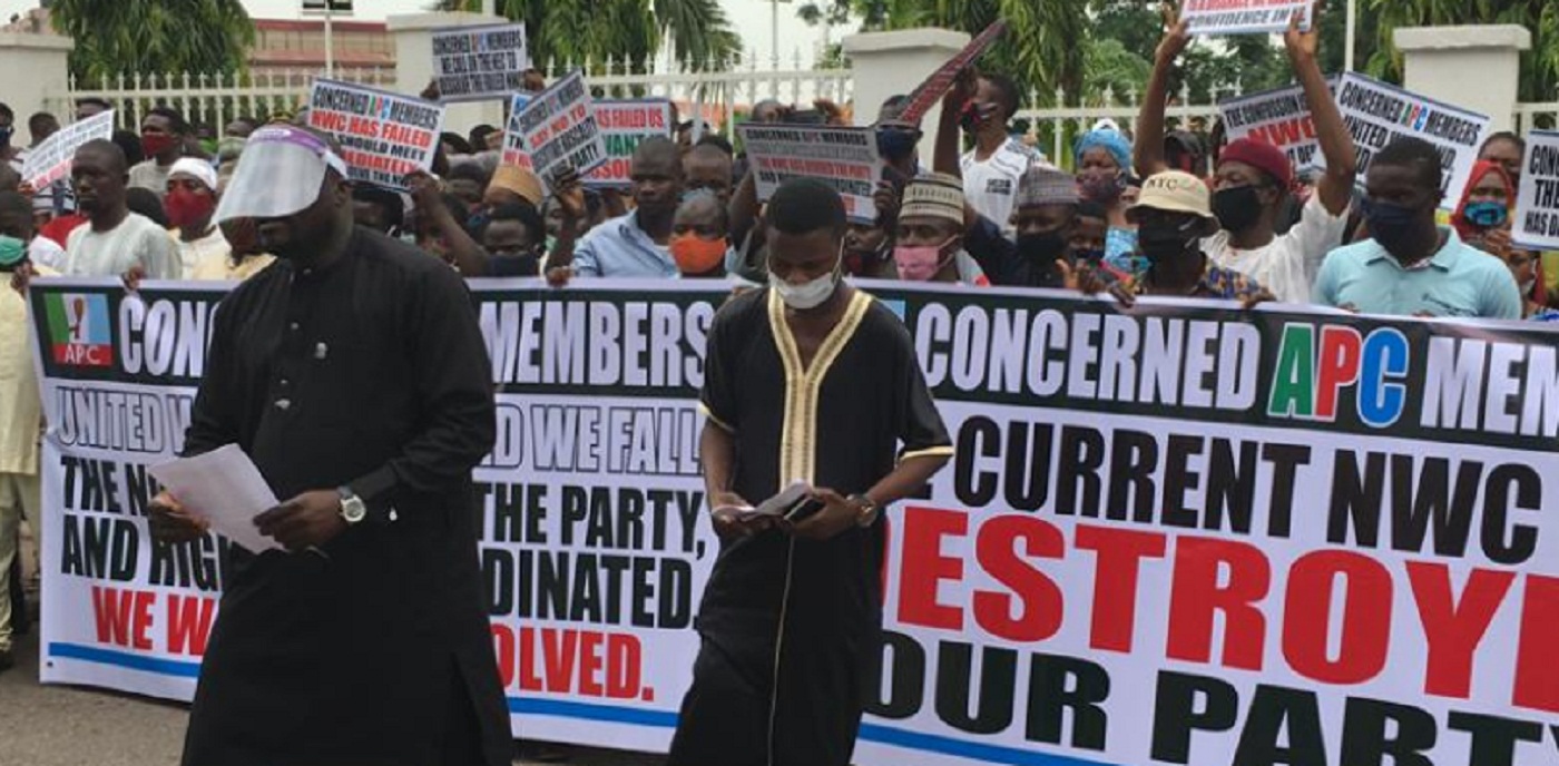 APC protest in Abuja