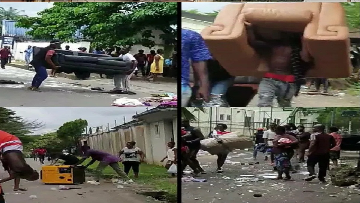 Hoodlums invade houses of Senator Ndoma Egba, Gershom Bassey, loot properties, set buildings ablaze