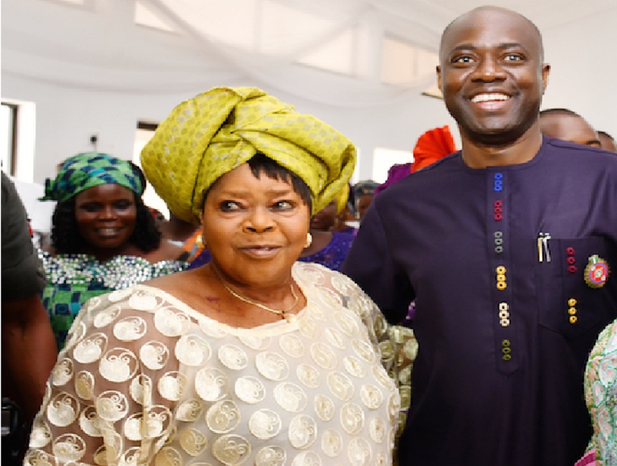 Makinde and his Mother