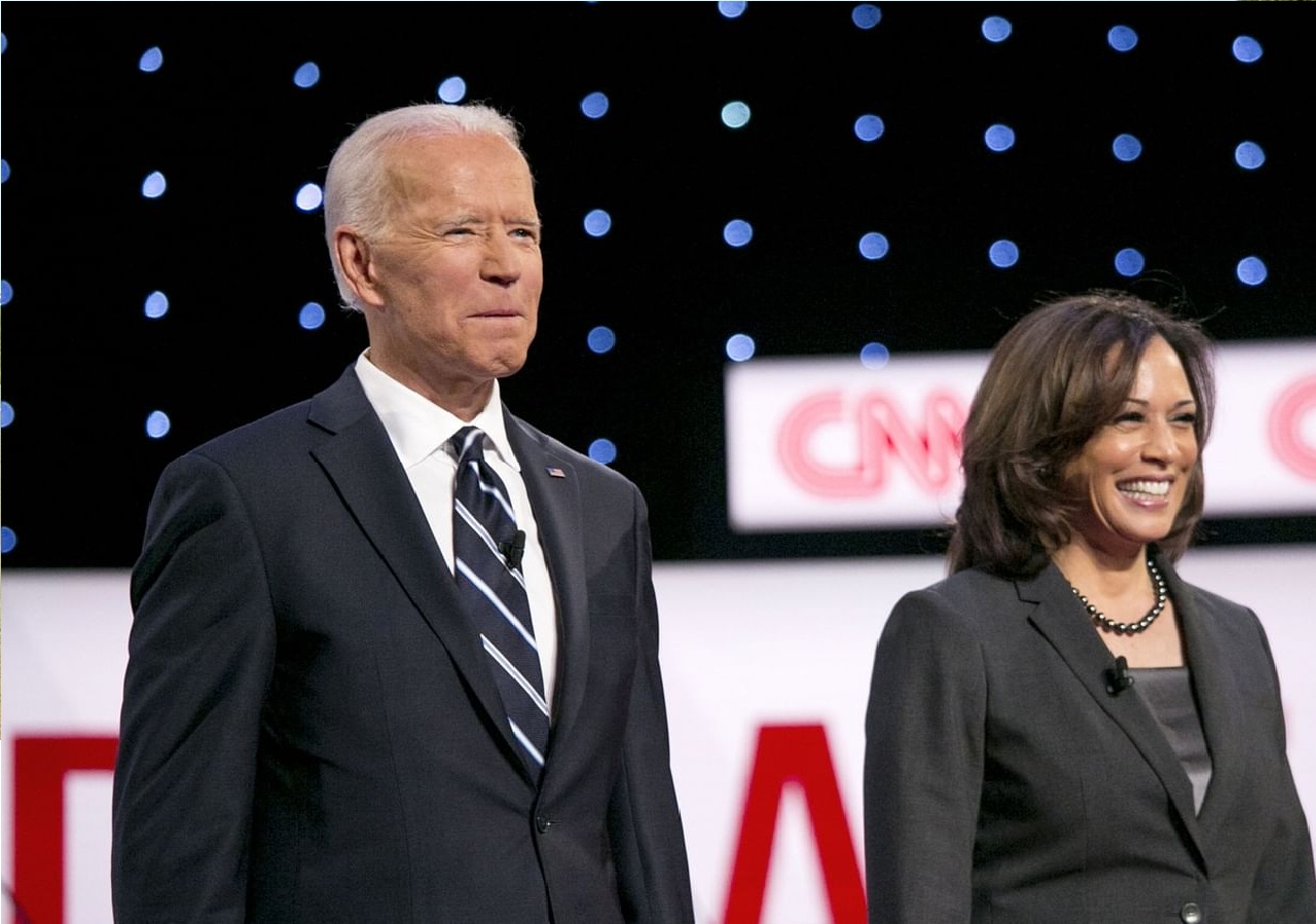 Biden and Harris