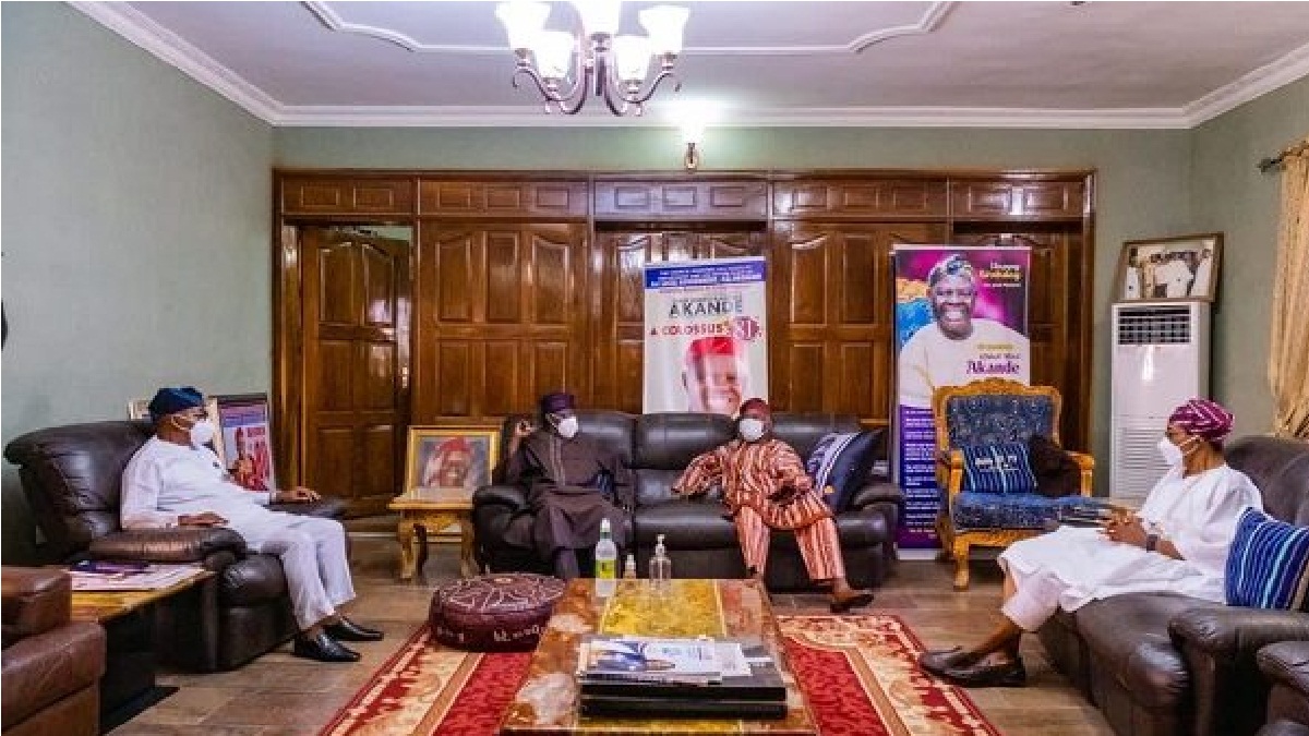 Tinubu meet Aregbesola and Oyetola