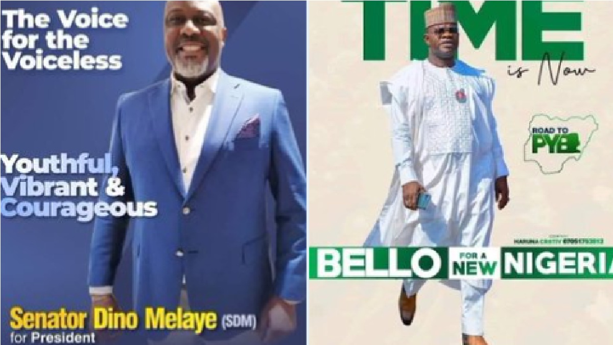 Yahaya bello and Diono Melaye