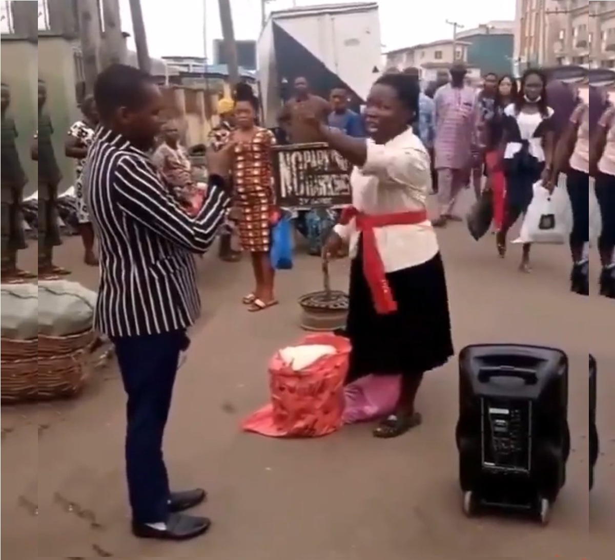 “Ashewo pastor” – Woman confronts preacher in Lagos