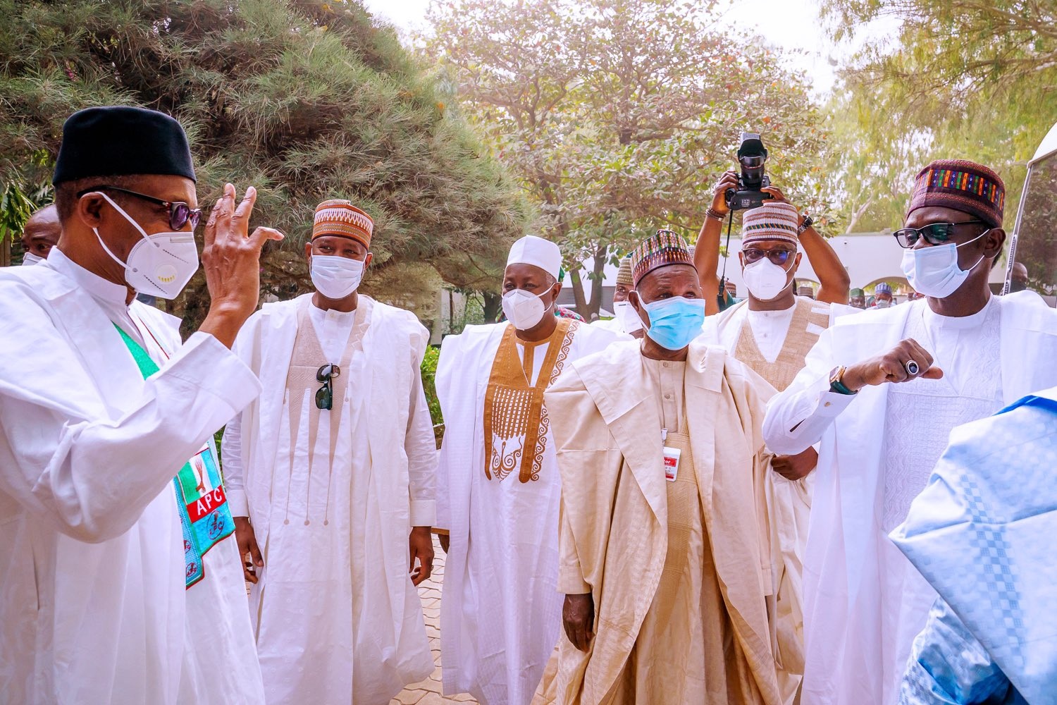 Buhari and 10 governors