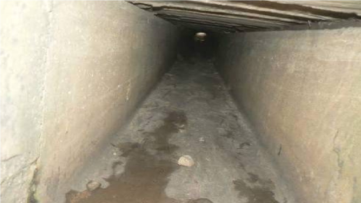 tunnel discovered in Lagos