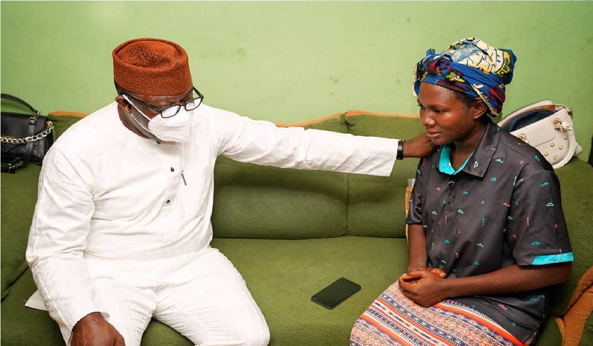 Fayemi visits Olawunmi's wife
