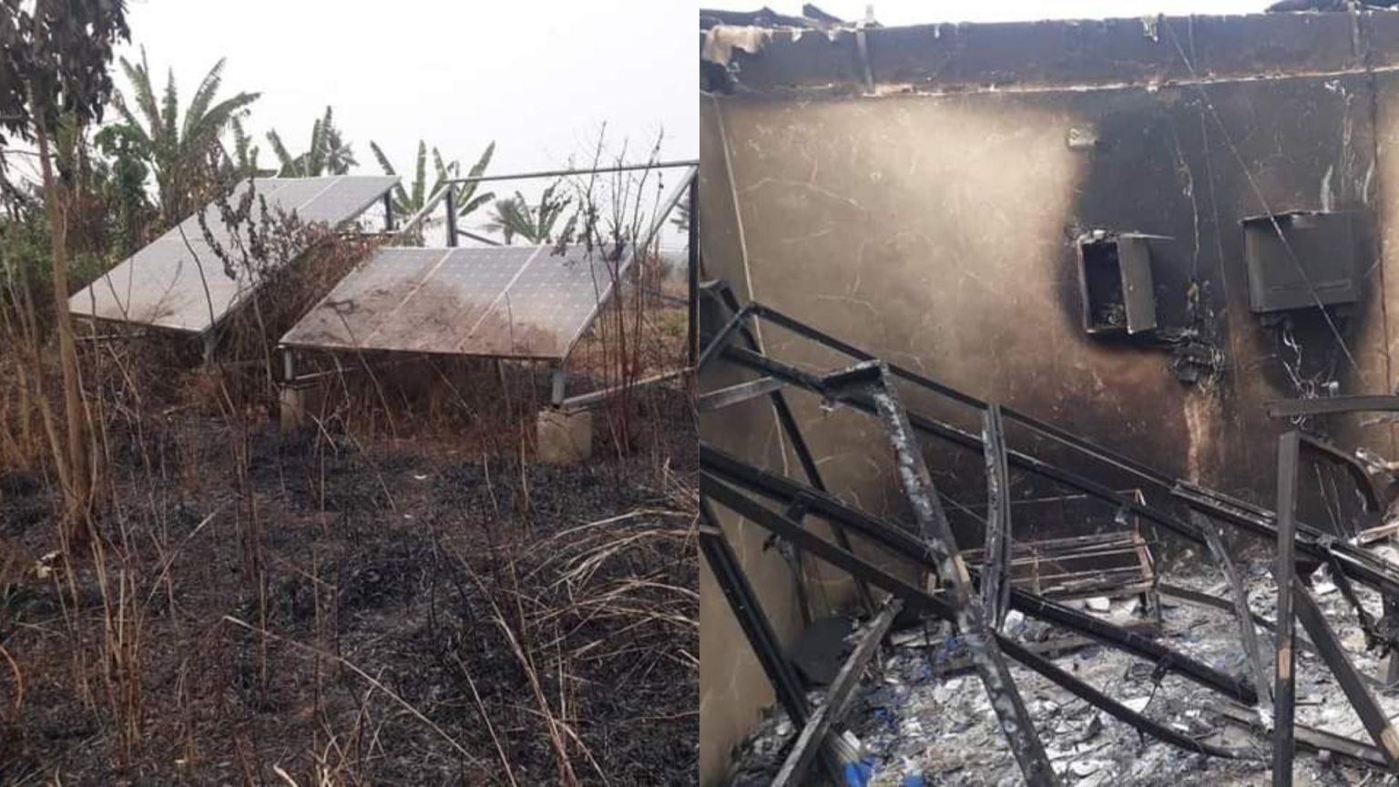 Fulani herdsmen set solar power station on fire in Ogun