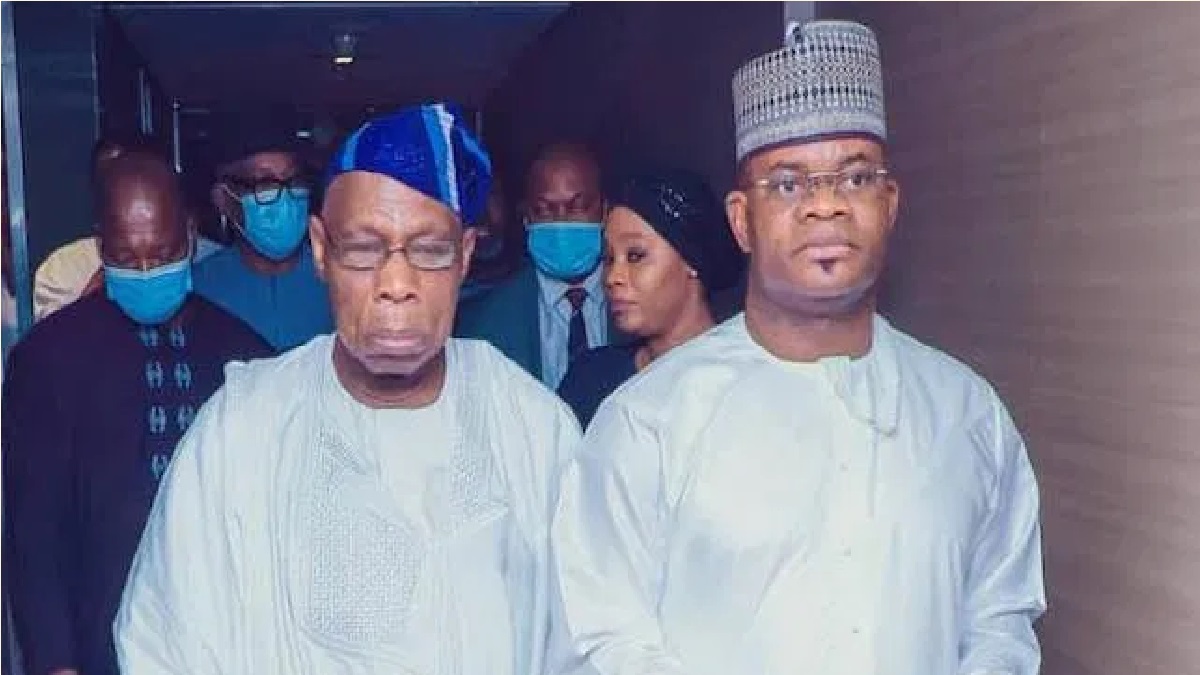 Obasanjo and Yahaya Bello