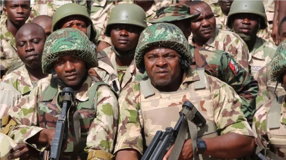 Troops of the Nigerian Army