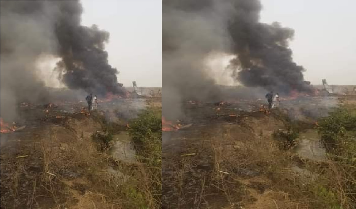plane crashes in Abuja