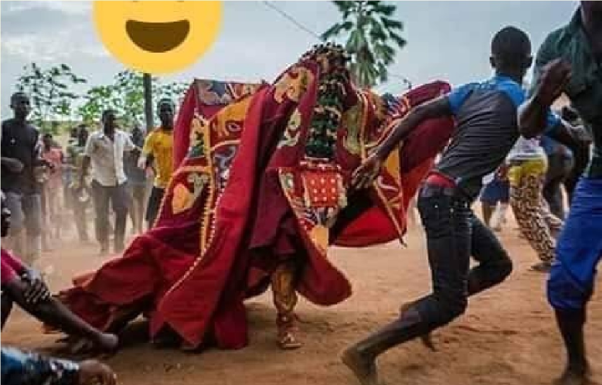 Masquerader in Ibadan