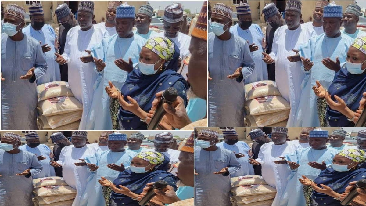Tinubu distributes Rice to Borno State