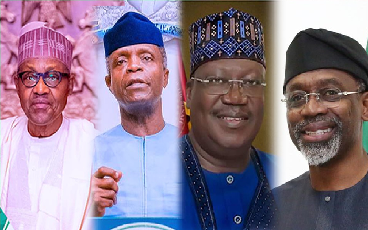 Buhari, Osinbajo, Lawan and Gbajabiamila