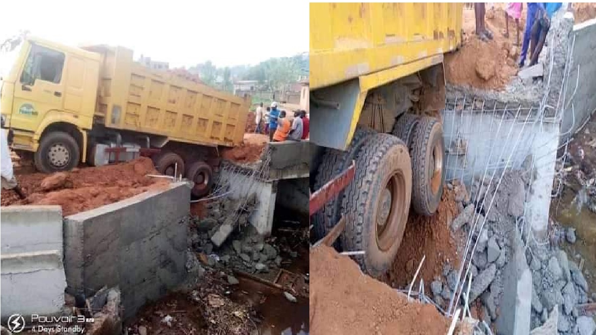 Ozuma Bridge collapses in Kogi