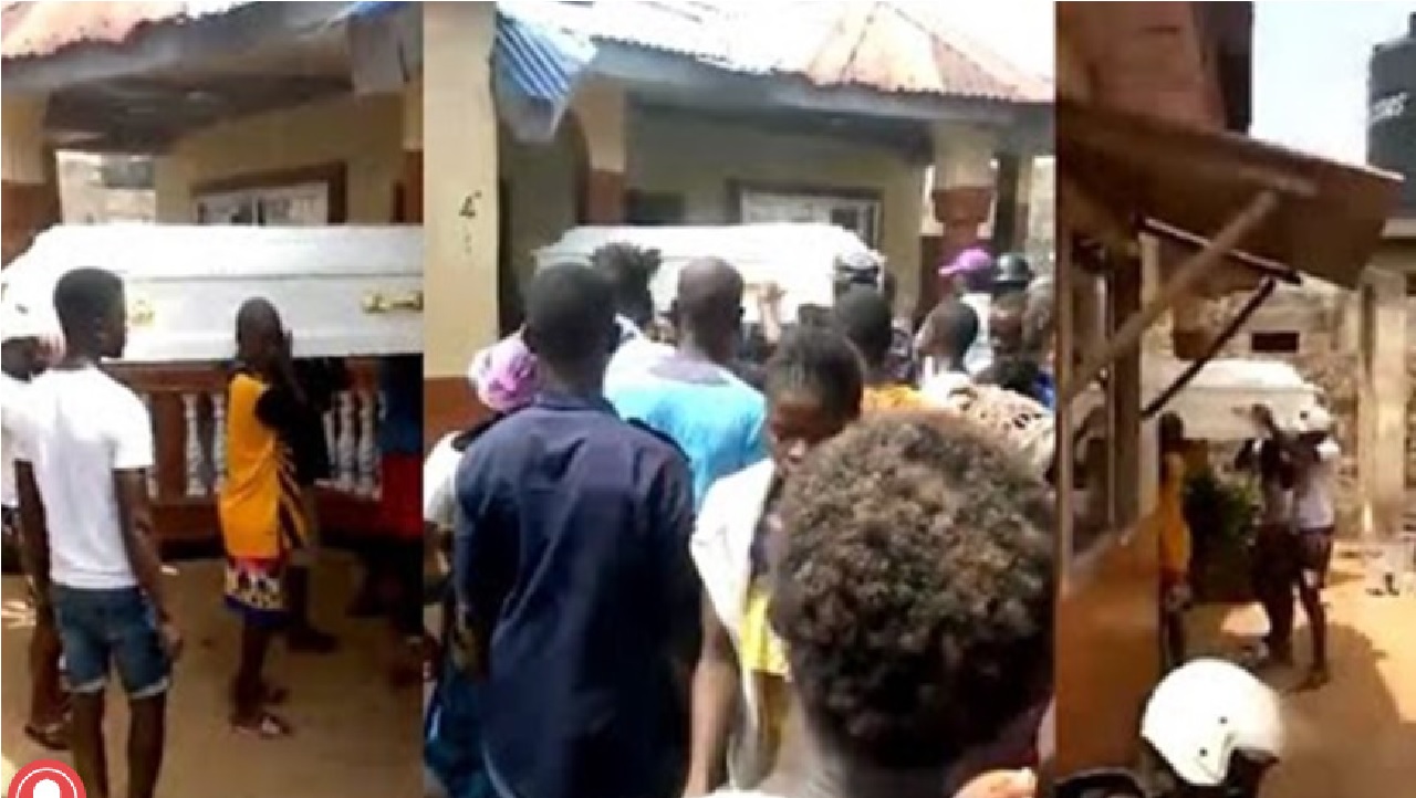 Drama as 'corpse refuses to be buried, leads people to the house of the person who killed her'