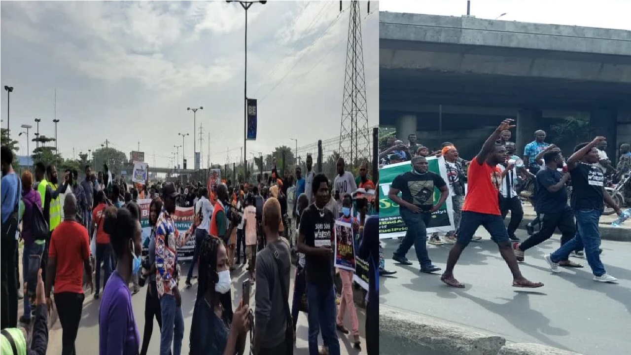 Protesters in Lagos1