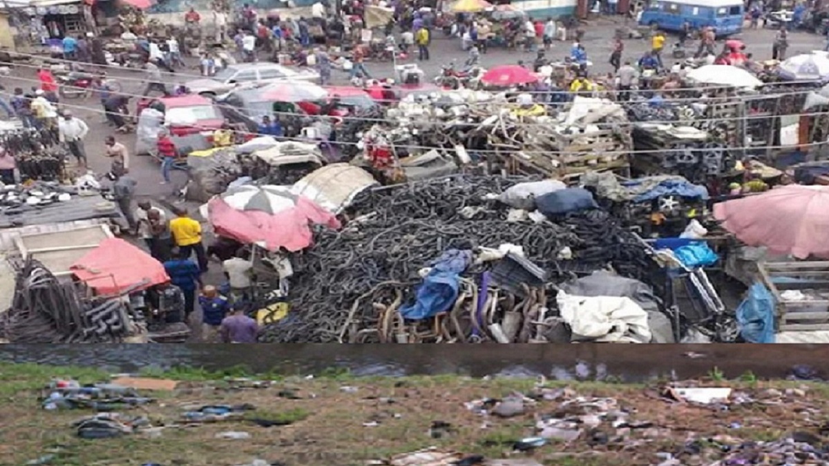 Ladipo market in Lagos