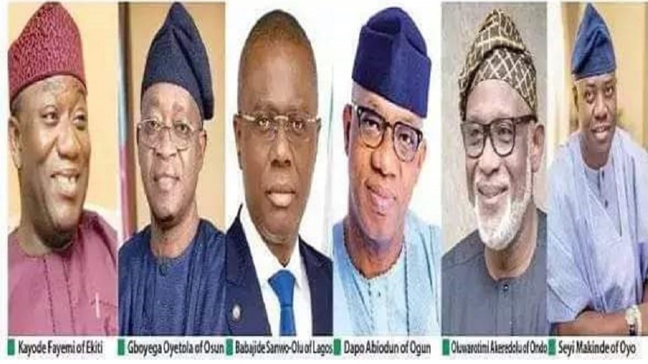 South West governors