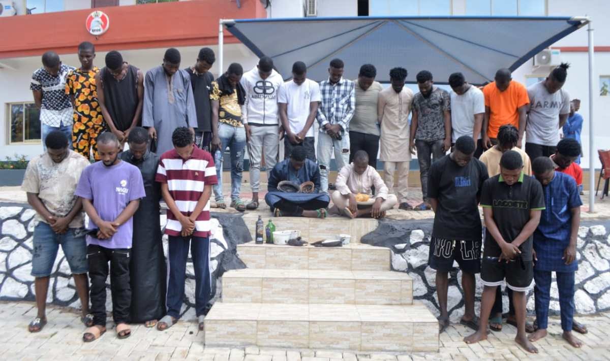 EFCC arrests 26 Yahoo Boys