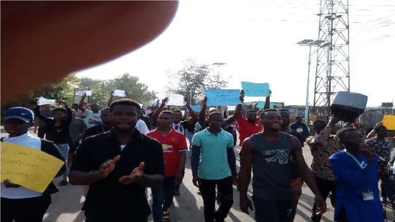 OAU students protest