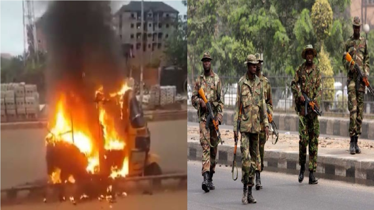 Soldiers flee as gunmen enforce sit-at-home in Enugu