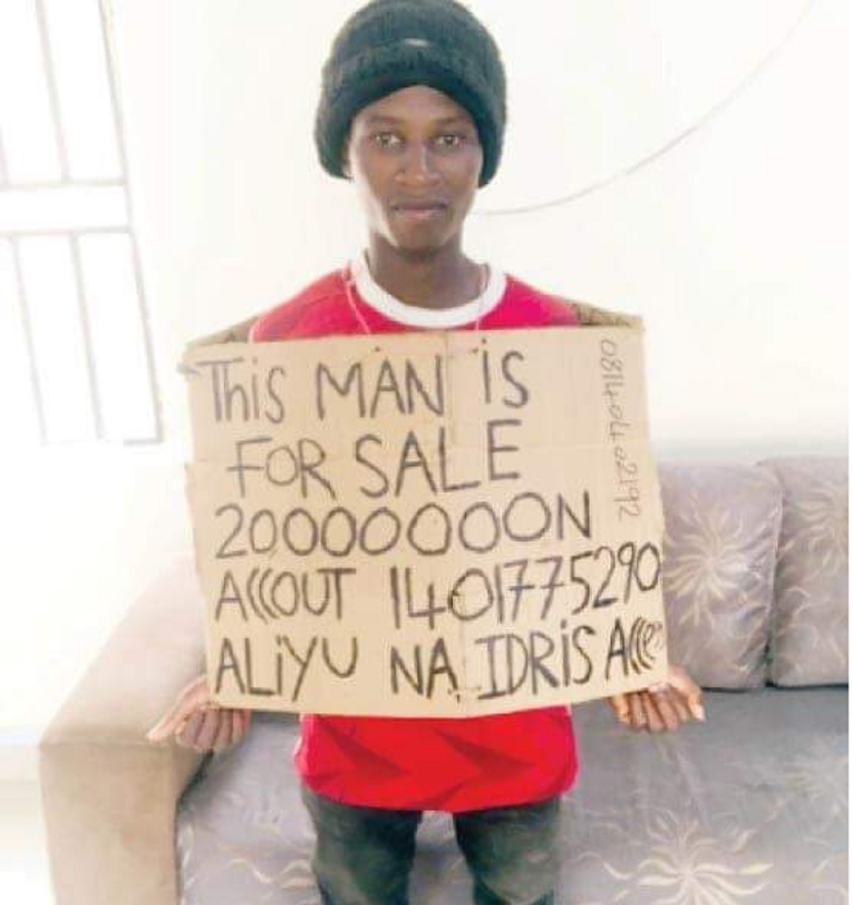 Man place advert to sell self for N20 million
