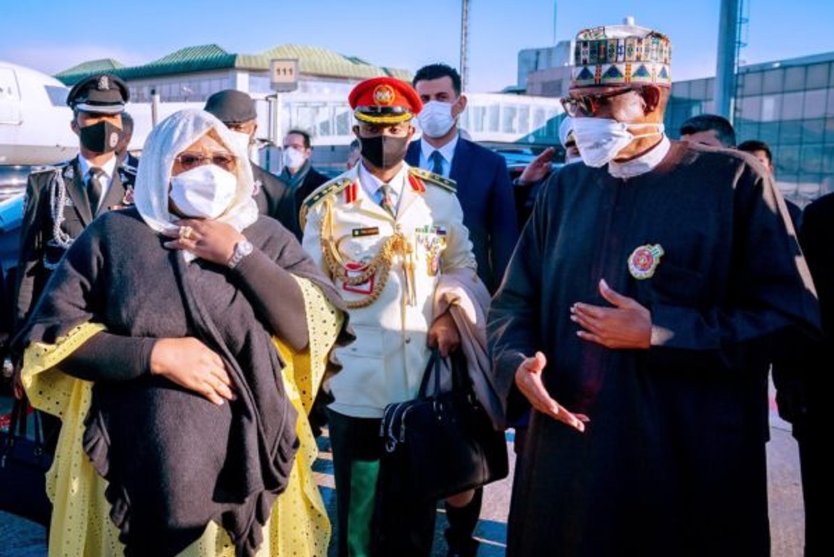 Aisha Buhari and President