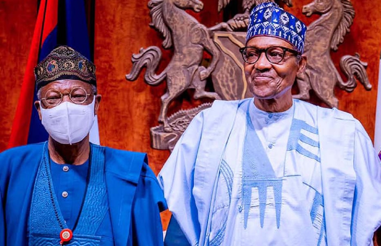 Buhari and Lai Mohammed