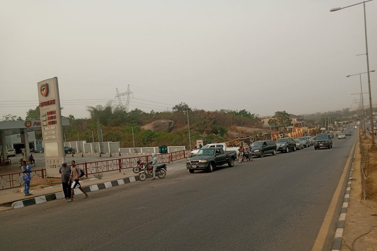 Fuel scarcity in Ogun