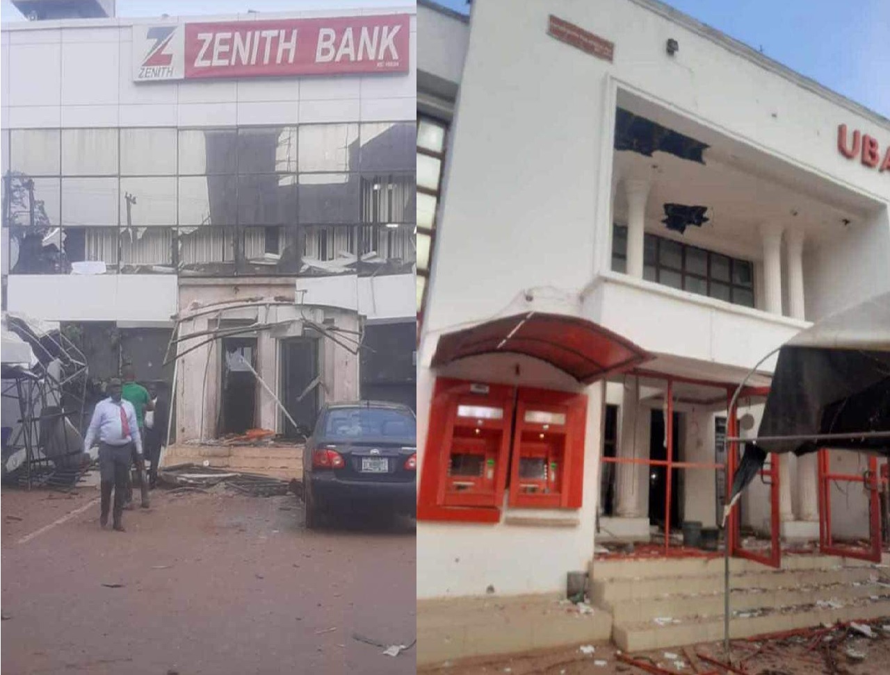 Robbers attack bank in Imo