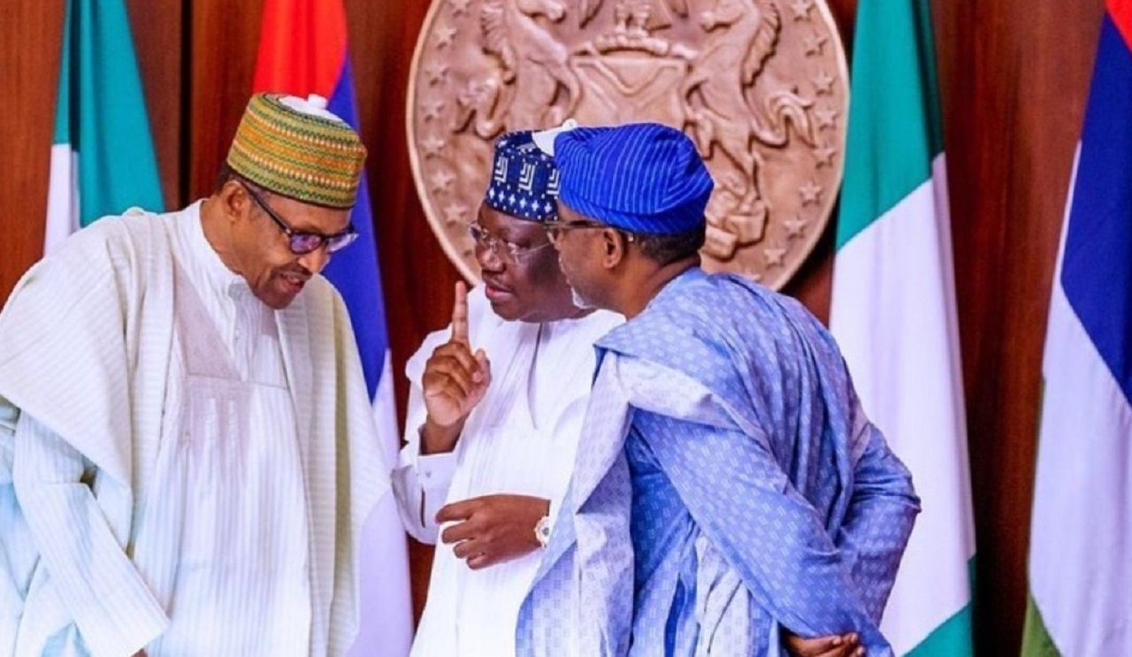 Buhari, Lawan and Gbajabiamila