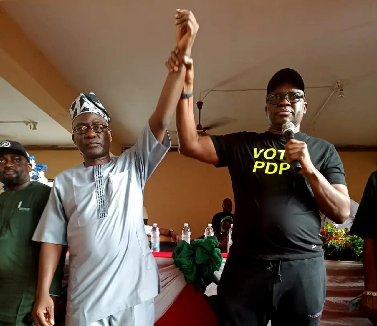 Fayose endorses Eleka for senate seat