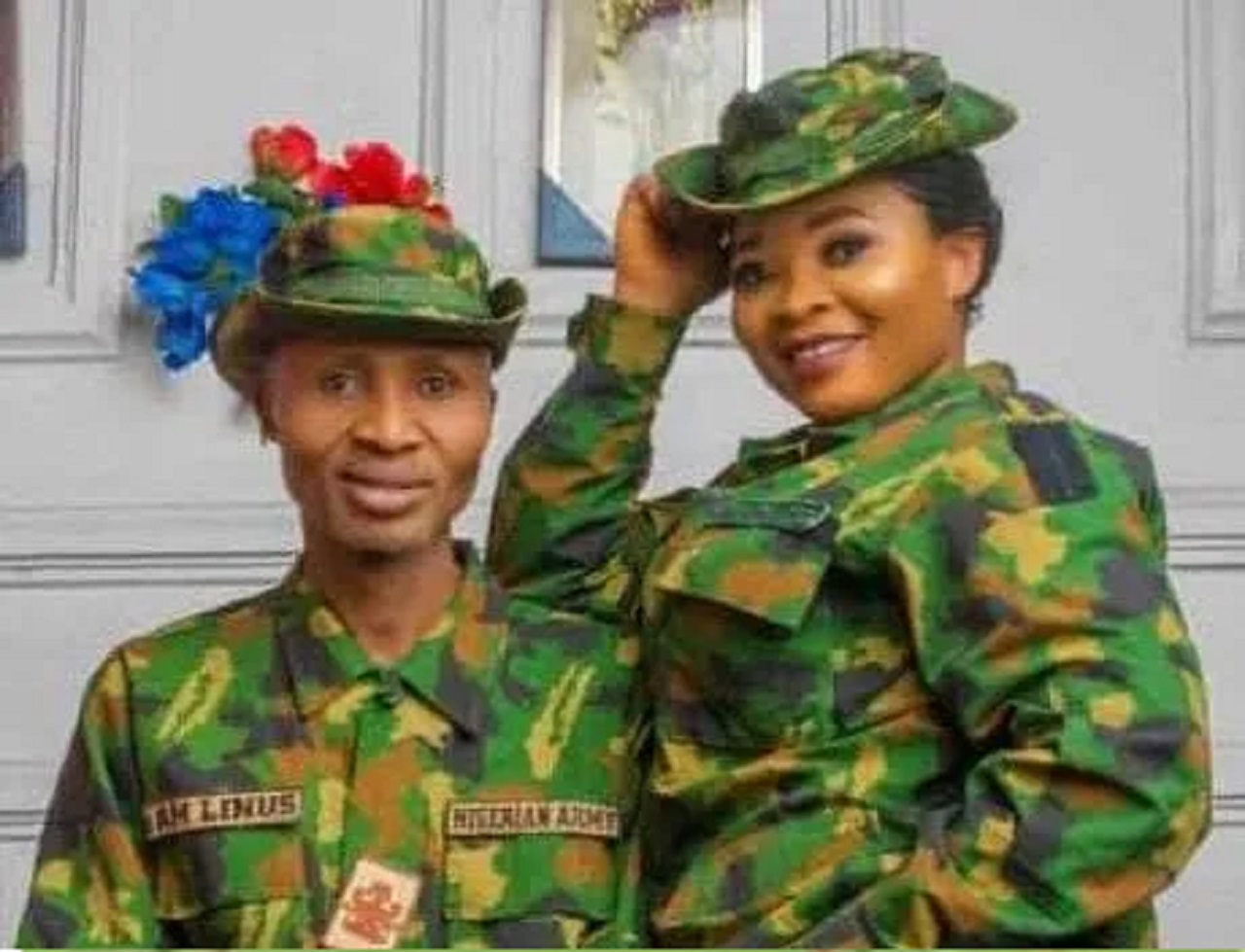 Army couple