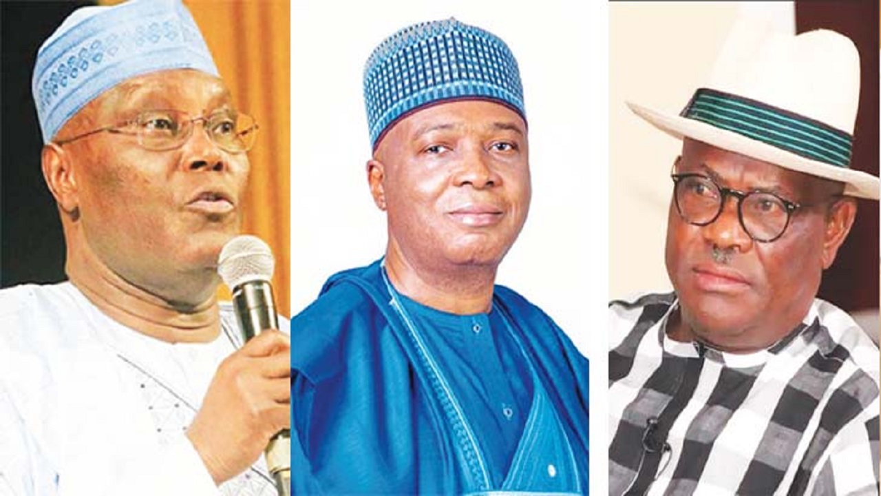 Atiku, Saraki and Wike