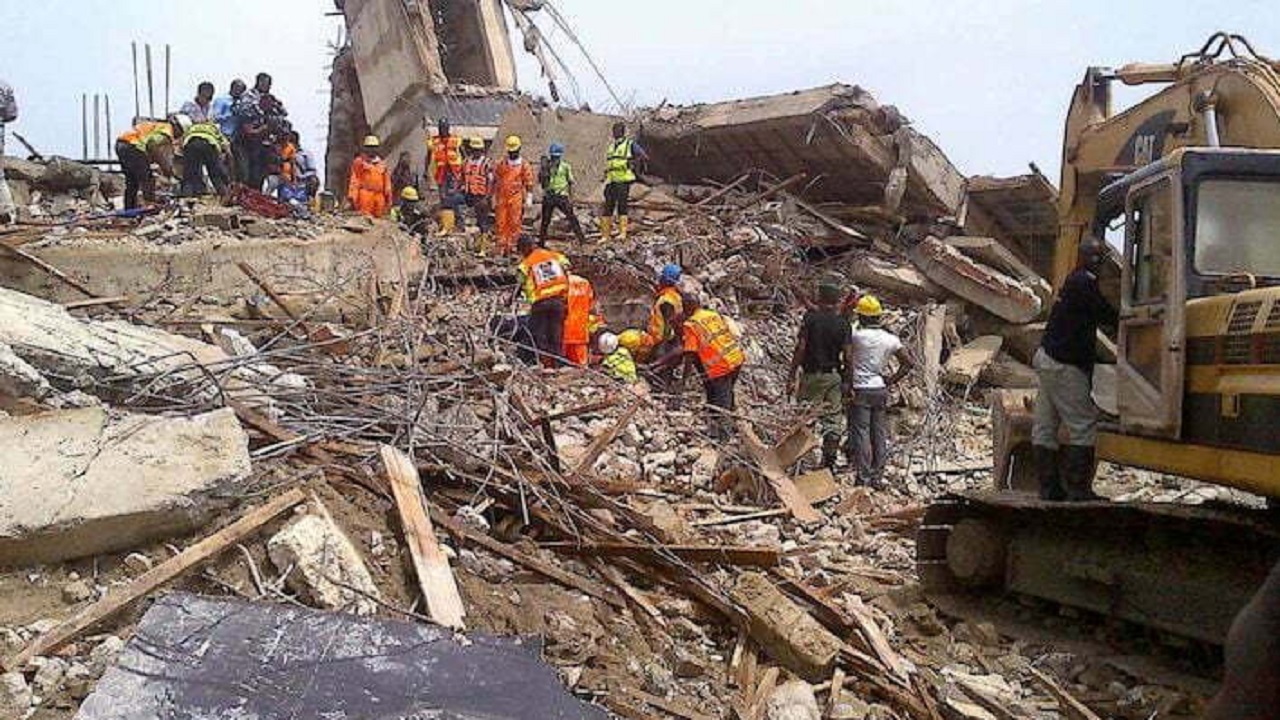 building collapses in Lagos