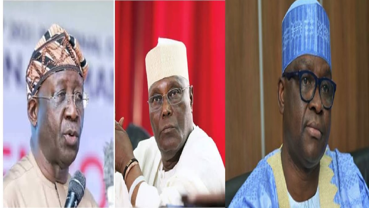 Ayu, Atiku and Fayose