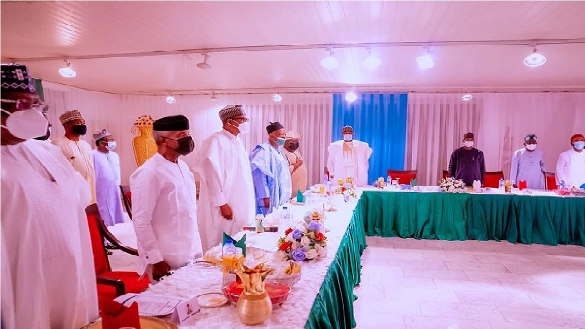 Buhari meets APC Presidential aspirants