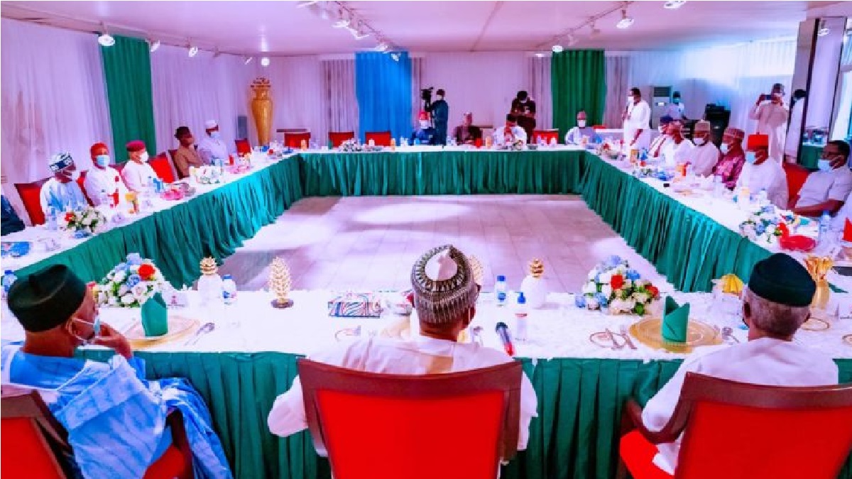 Buhari meets APC Presidential aspirants
