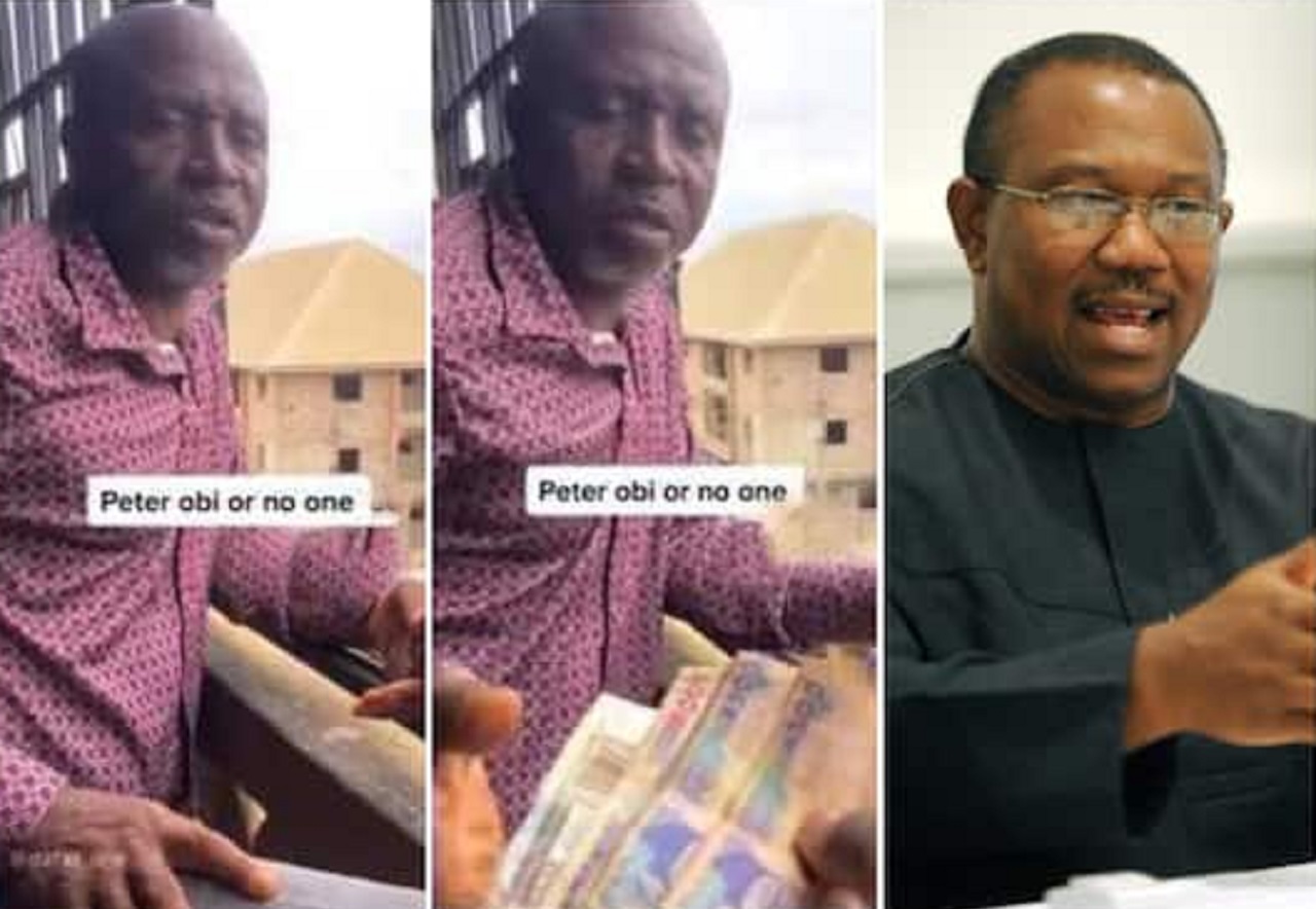 Man Retrieves Cash He Gave His Father For Not Supporting Peter Obi