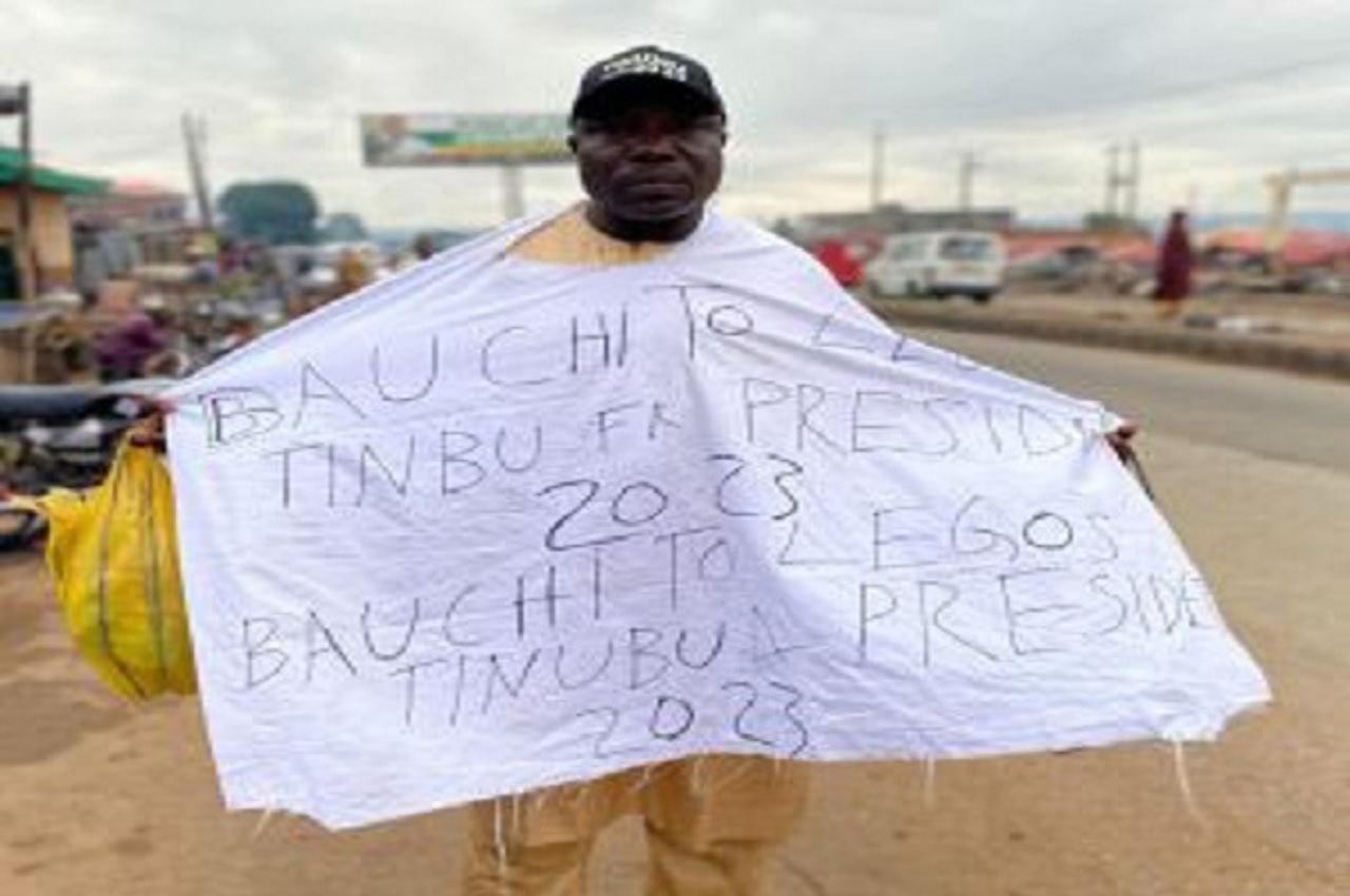 Man trek from Bauchi to Lagos
