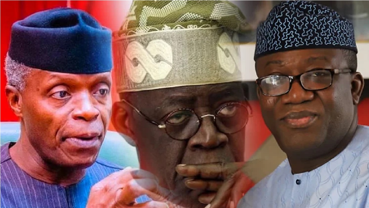 Osinbajo, Tinubu and Fayemi