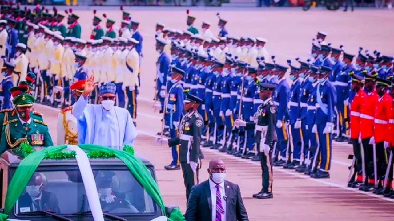 Buhari at democracy day