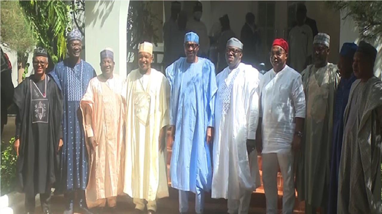 APC governors meet Buhari in Daura